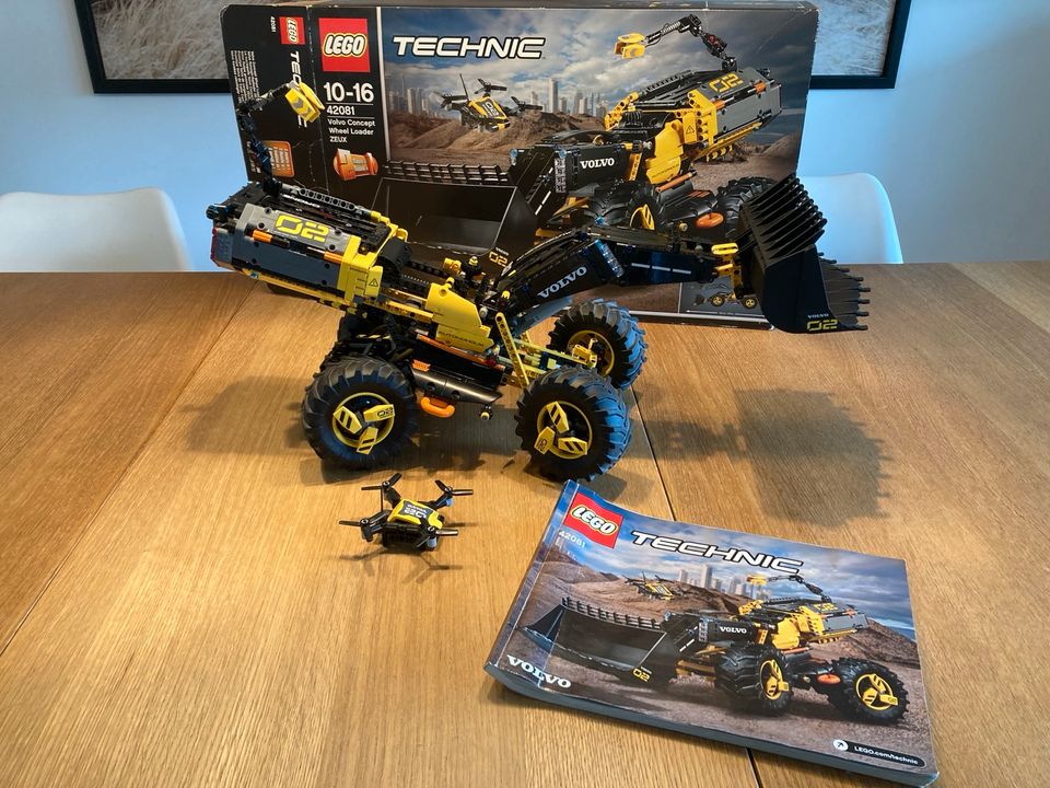 LEGO Technic 42081 Volvo Concept Wheel Loader ZEUX in Konz