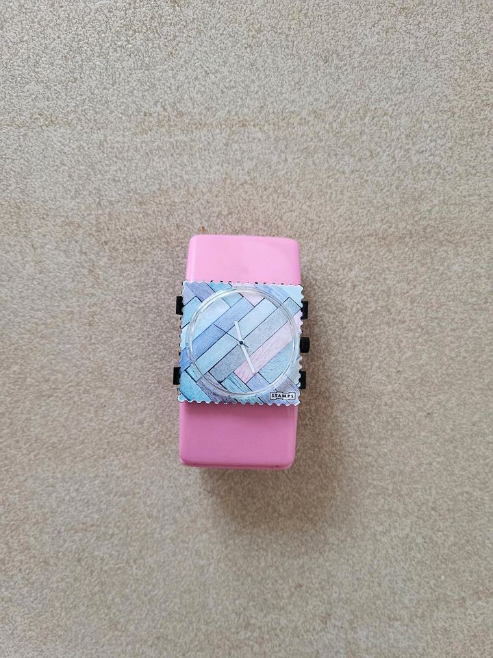 Stamps Uhr Armband Belta mit Zifferblatt rosa in Wermsdorf