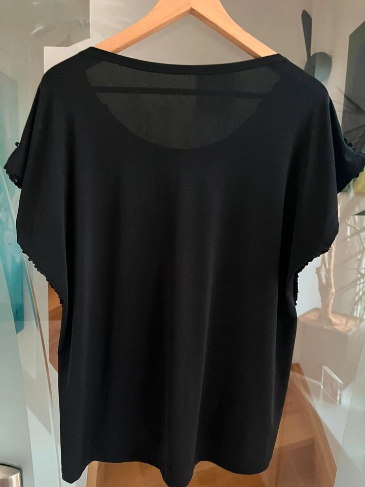 Pailetten Shirt, schwarz, Gr. M/L weit, fast neu in Berlin