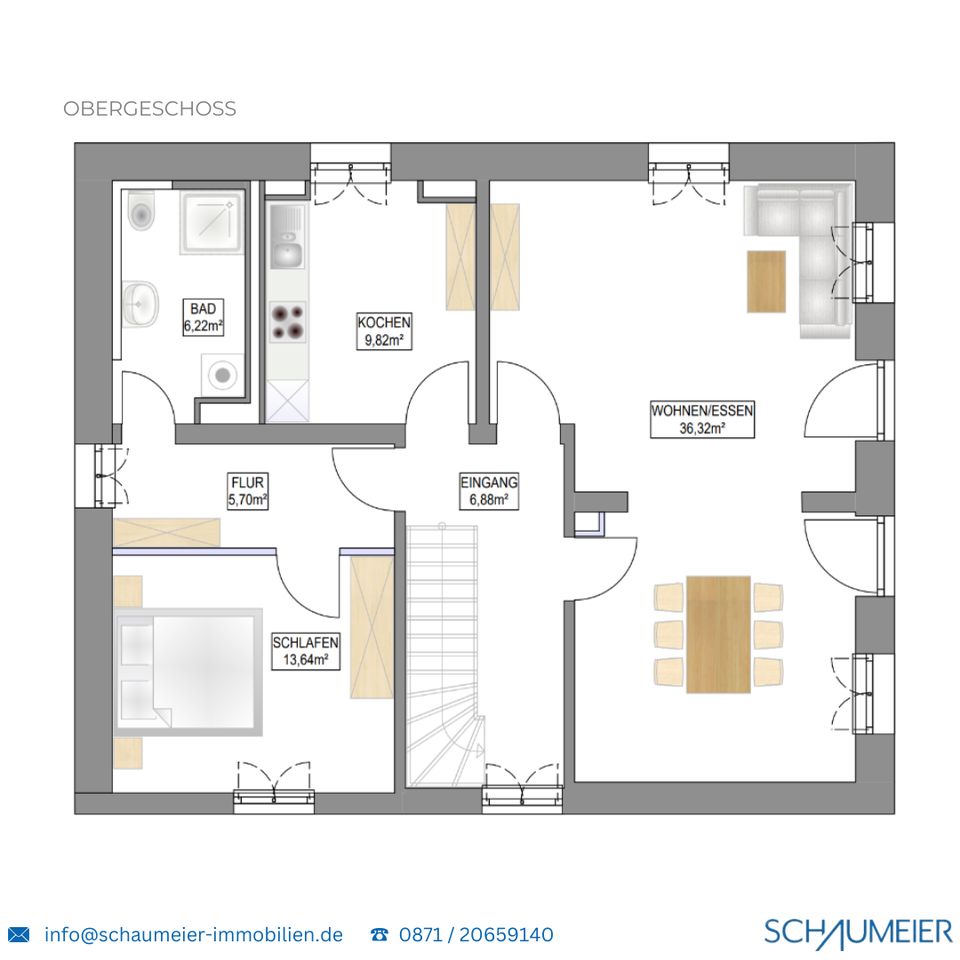 Stilvoll Wohnen in der 2-Zimmer Wohnung in Velden