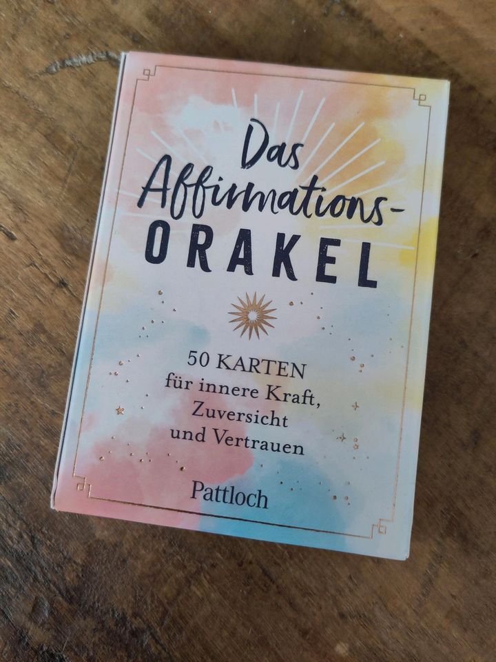 Das Affirmationsorakel. 50 Karten für innere Kraft... (Pattloch) in Berlin