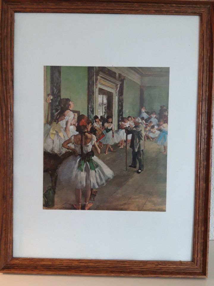 Bild: der Tanzunterricht von Degas in Altenkirchen