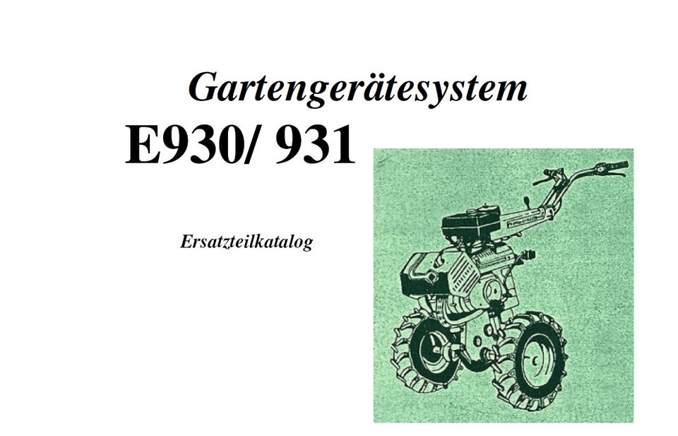 Fortschritt E930 E931 E 930 E 931 Ersatzteilkatalog in Hohe Börde