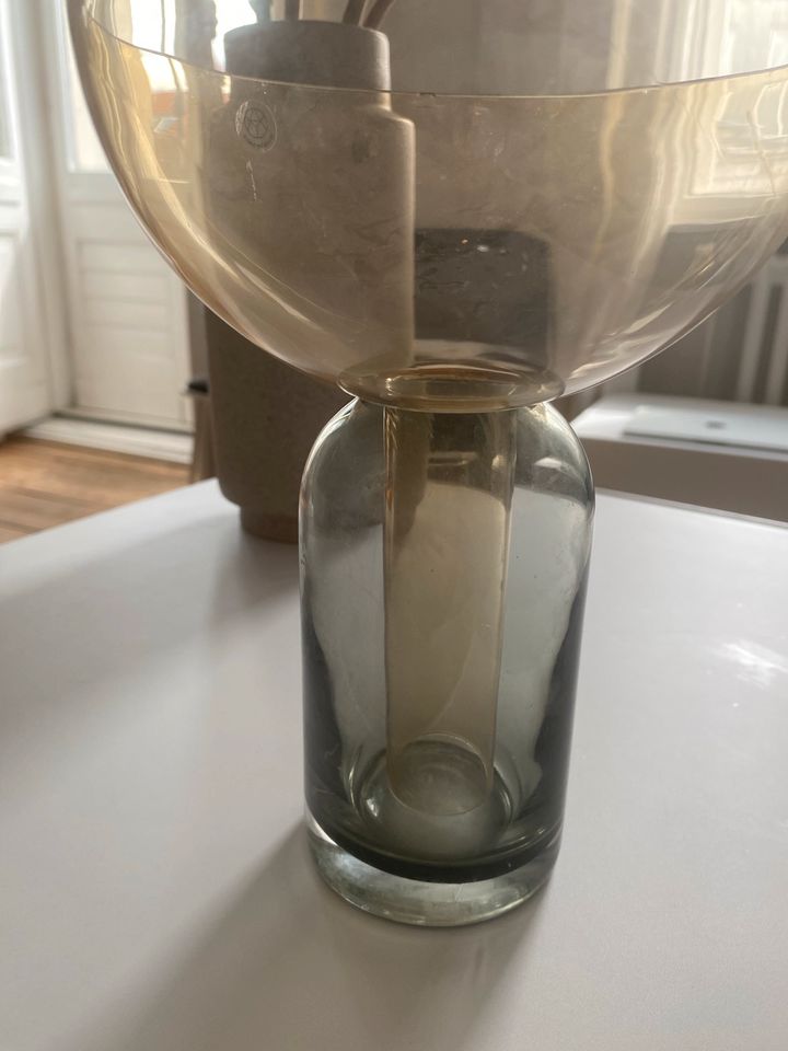 AYTM aytm Vase Glas beige grau handmade Torus in Berlin