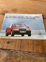 Prospekt „Das kompakte Vergnügen“ Mercedes 190 Nordrhein-Westfalen - Iserlohn Vorschau