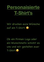 Personalisierte Tshirts/ Tshirt‘s bedrucken / Tshirt Druck Rheinland-Pfalz - Bad Kreuznach Vorschau