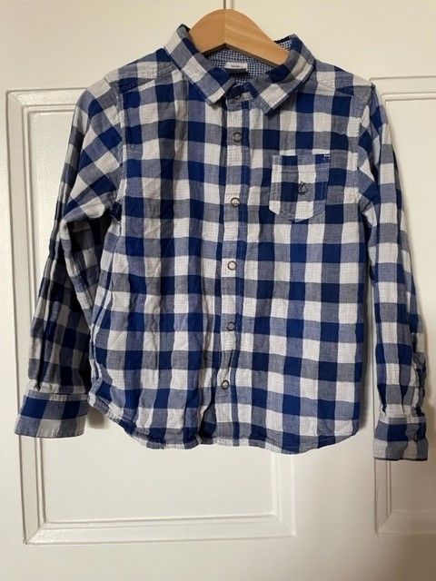 Petit Bateau Jungen Hemd kariert Gr. 110 in Berlin