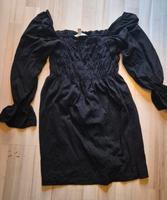 Kleid schwarz S Stretch  Ausschnitt Sommerkleid schwarzes Kleid Mitte - Wedding Vorschau