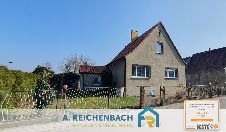 Wohnhaus mit Garten in Pristäblich zu verkaufen! Ab mtl. 471,04 EUR Rate! in Laußig