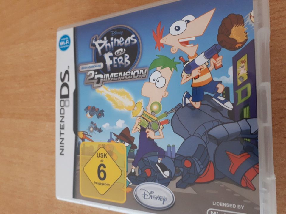 Phineas und Ferb Nintendo DS in Markt Wald