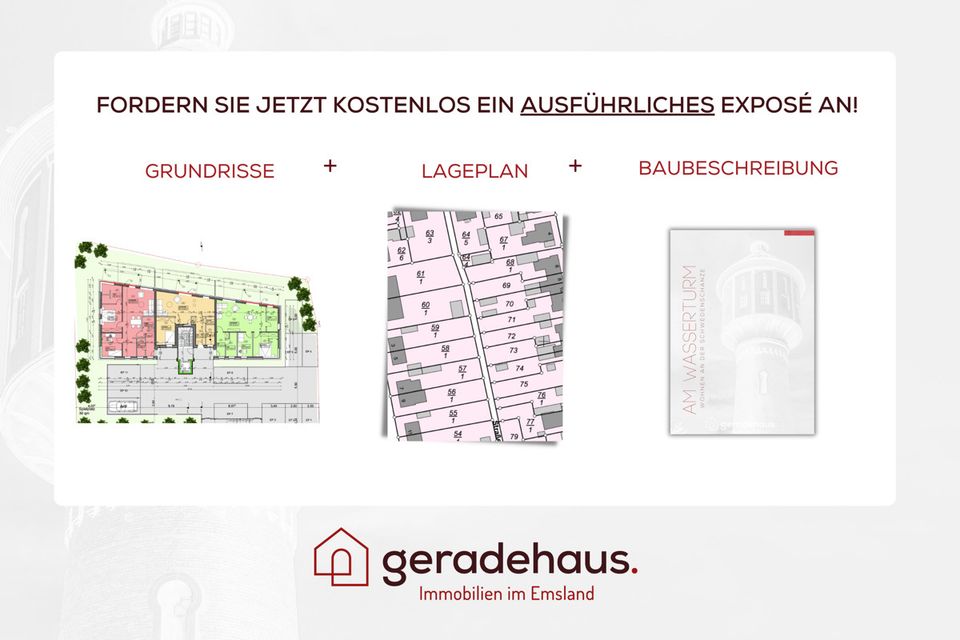 Moderne Energieeffizienz: Stilvolle Neubauwohnung am Wasserturm in Laxten