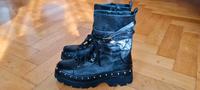Pinko Schnürstiefelette Boots Leder schwarz 39 Sachsen - Plauen Vorschau
