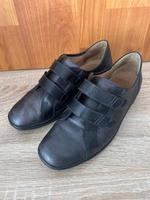 Ganter Damen Slipper Halbschuhe Klettverschluss 4,1/2 Leder braun Berlin - Friedenau Vorschau