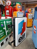 Tankstelle ELF Ausleger Leuchtkasten Deko Oldtimer Garage Halle Nordrhein-Westfalen - Mülheim (Ruhr) Vorschau