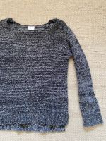 Grauer Strickpullover mit V-Ausschnitt Hessen - Kassel Vorschau