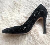 schicke samt peptoes hohe Absatz spitze schuhe strass Pailletten Nordrhein-Westfalen - Mönchengladbach Vorschau