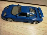 Modellauto royalblauer Bugatti EB 110 1991 Maßstab 1:18 Bayern - Niederwinkling Vorschau