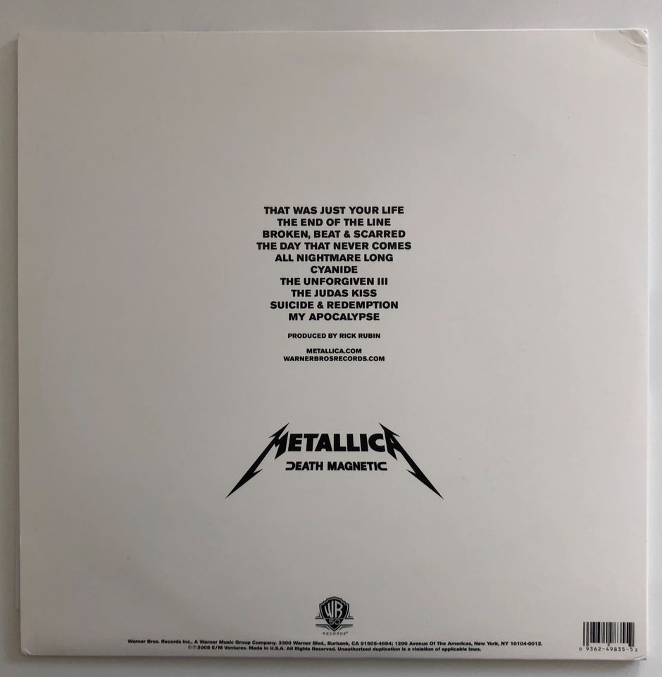 Metallica - Death Magnetic, Erstpressung 2008, Vinyl LP, NM, TOP in Bremen