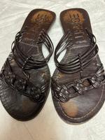 Esprit Lederschuhe Sandaletten Gr 38 Nordrhein-Westfalen - Finnentrop Vorschau