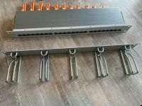 24 Port Netzwerk-Patchpanel CAT 6 1 HE + 19 Zoll Kabelführung 1HE Bayern - Rödental Vorschau