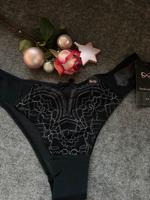 Slip Unterhose Hunkemöller Harriet brazilian schwarz M Bayern - Burgau Vorschau