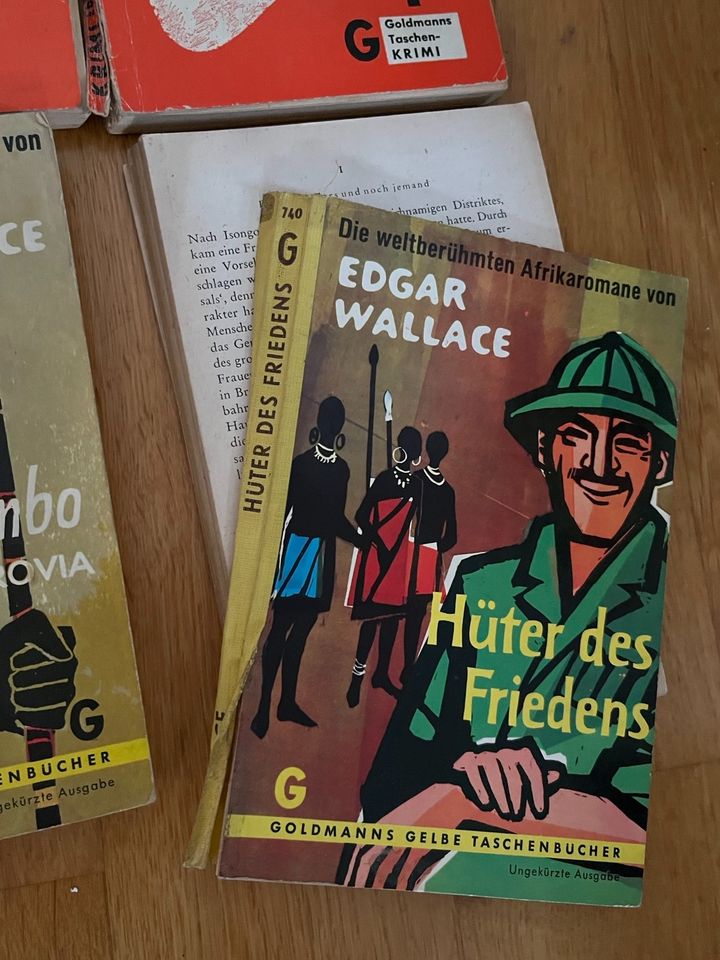 15 Krimis Edgar Wallace u.a. in Waldenbuch