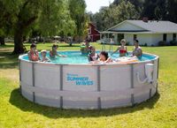 NEU! Summer Waves Elite Frame Pool 488cm x 122cm OVP Nordrhein-Westfalen - Lage Vorschau