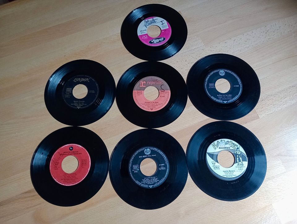 7 alte Singles, 60er Jahre, Sinatra, P. Anka, Chr. Andrews u.a. in Altenstadt