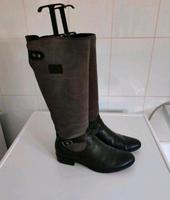 Tamaris Stiefel schwarz grau Gr 38 Bayern - Walderbach Vorschau