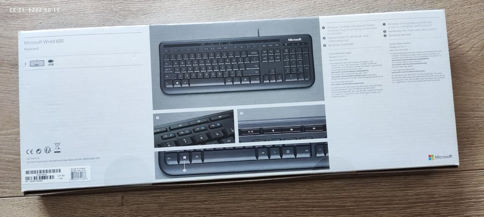 Microsoft Original Tastatur USB schwarz in Dinslaken