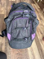 Satch Schulrucksack schwarz/lila mit Sportbeutel Niedersachsen - Melle Vorschau