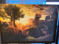 Dinosaurier Bild auf Leinwand 100x70 Hessen - Fulda Vorschau