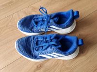 Adidas Turnschuhe blau Gr.35 Junge Hessen - Solms Vorschau