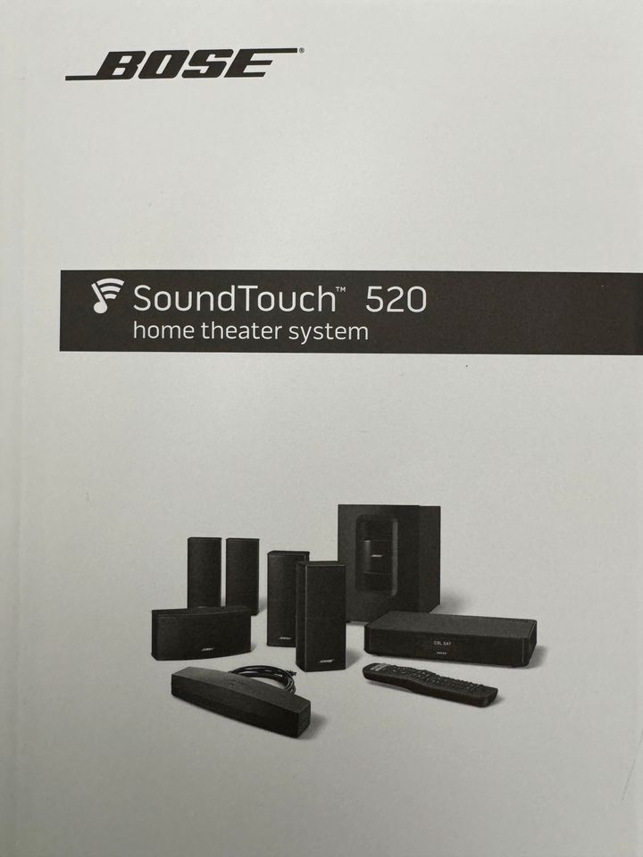 Bose SoundTouch 520 Heimkinosystem Sub wifi Audio in Mönchengladbach