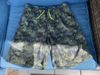 Badehose Badeshorts Shorts Jungs Gr. 152 khaki neon Dinos Sachsen-Anhalt - Sangerhausen Vorschau