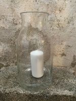 Windlicht Glas Vase Impressionen Skandi Shabby Deko Garten Bayern - Tittmoning Vorschau