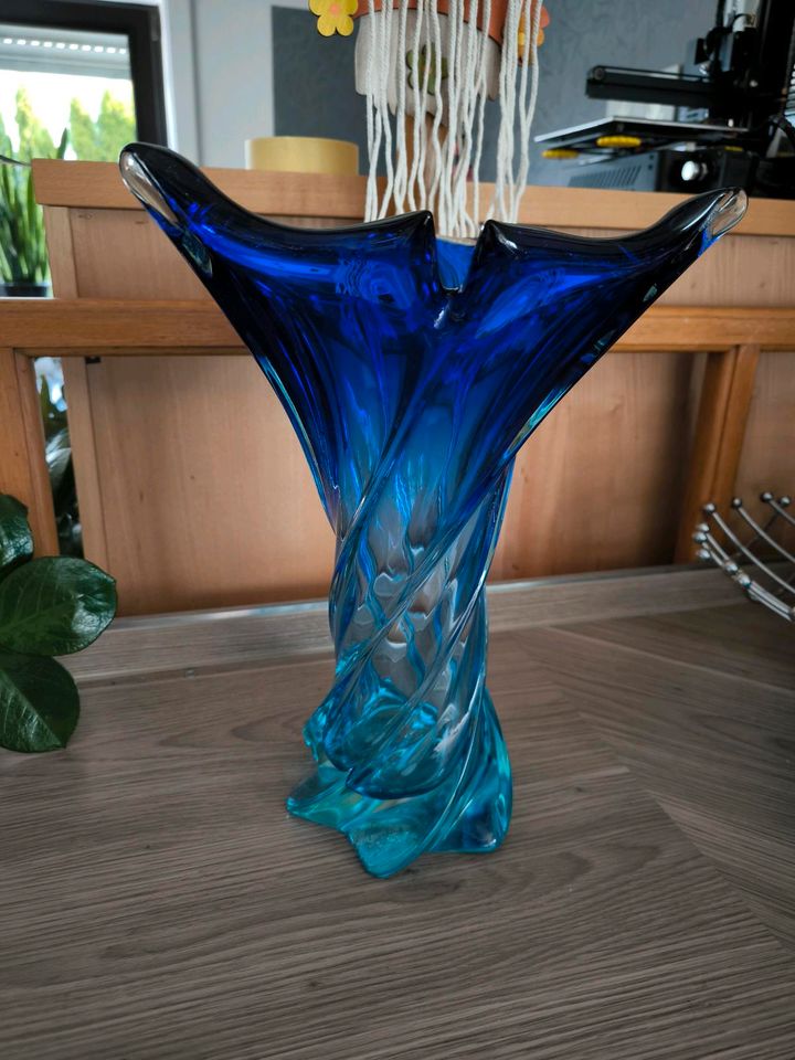 Vase Glas Murano groß in Geiselhöring