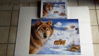 Puzzle "Wölfe in der Winternacht". 1.000 Teile, 3,50 € Niedersachsen - Hesel Vorschau