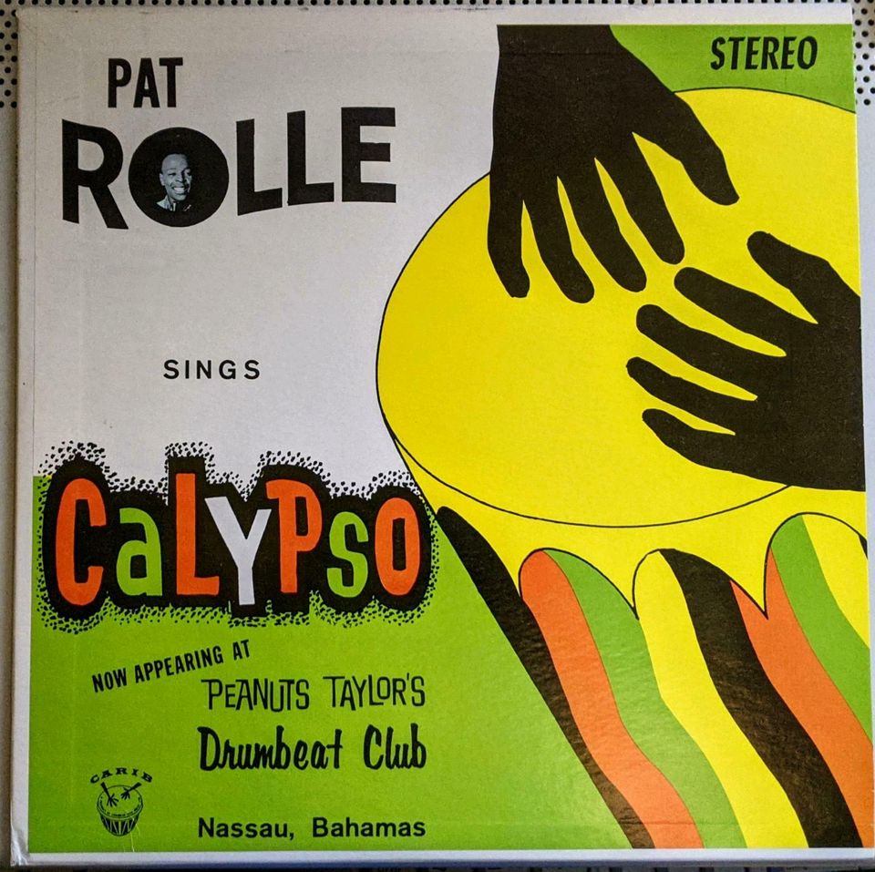 LP 400J1. "Sings Calypso" "Pat Rolle" in Langenfeld Eifel