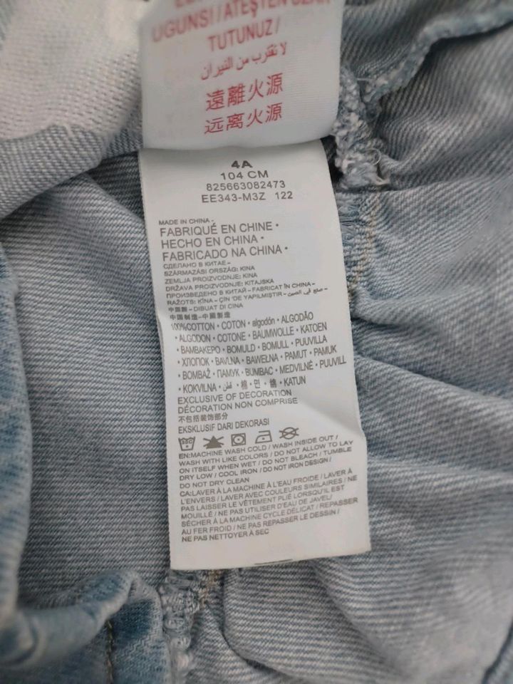 Levis Top Gr 104 ( 98 ) Jeans blau Levi s Jeanstop in Aiterhofen