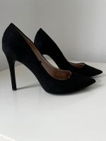 Schicke High Heels Wildleder schwarz Nordrhein-Westfalen - Mönchengladbach Vorschau