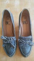 *B.C.Best Connections*Heine Pumps 37 grau braun Leder Used Look Bayern - Pommelsbrunn Vorschau