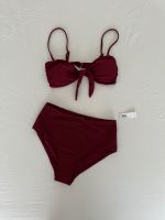 NEU Bikini High-Waist hohe Taille Badeanzug, Rot, Größe S Hessen - Haiger Vorschau