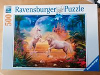 Puzzle Ravensburger, 500 Teile, Einhorn, komplett Bayern - Vilseck Vorschau