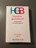 Handelsgesetzbuch (HGB) 63. Auflage 2018 Innenstadt - Köln Altstadt Vorschau