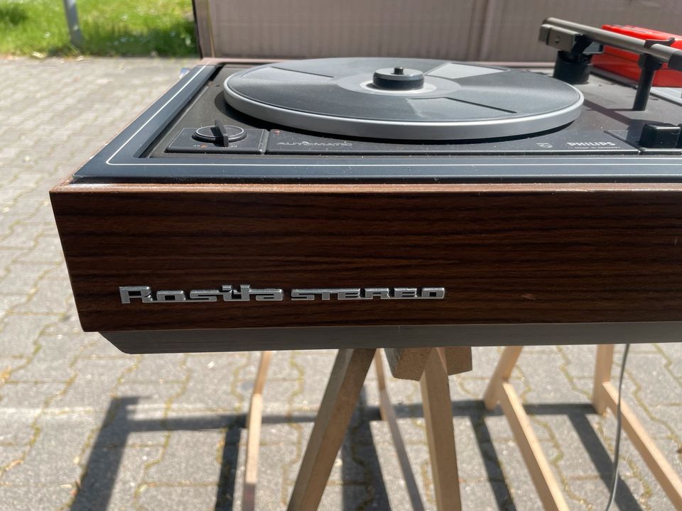 Rosita Stereo Philips KL 510 Plattenspieler in Ilvesheim