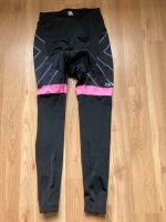 Damen Radhose Bike Lang Tight Gr. S schwarz rose Düsseldorf - Hamm Vorschau