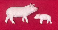 Schleich Schwein mit Ferkel Baden-Württemberg - Neuenburg am Rhein Vorschau