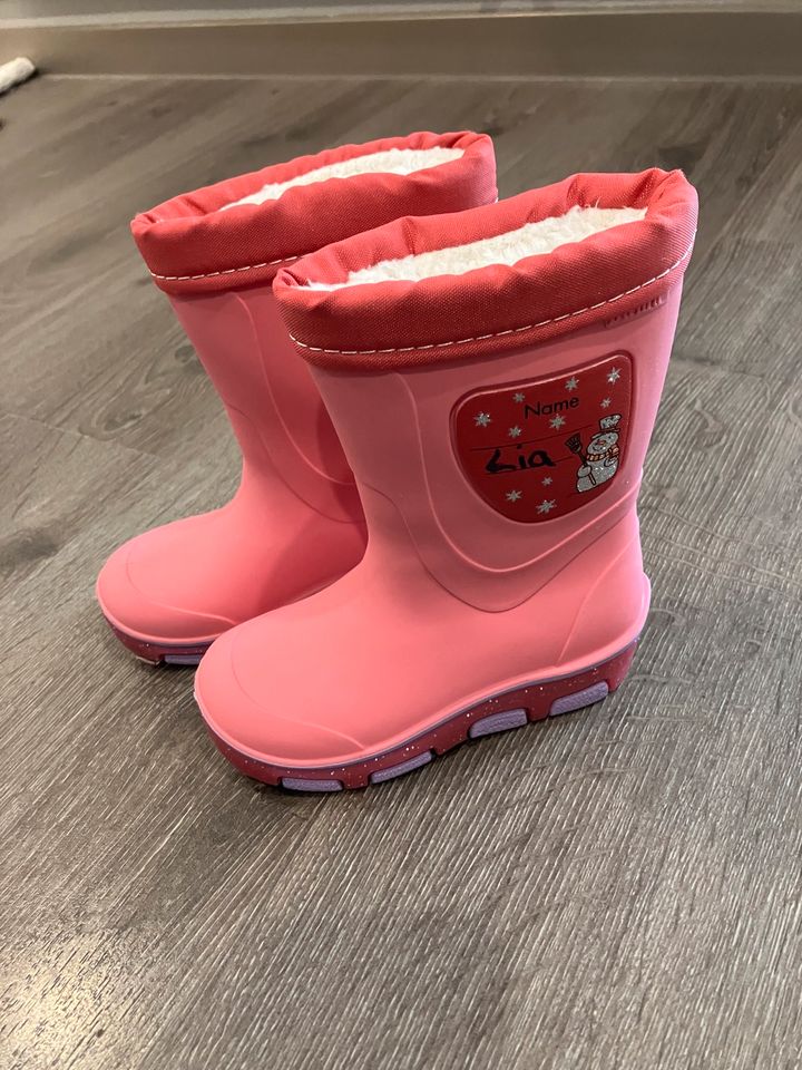 Gefütterte Gummistiefel in Mandelbachtal