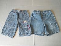 2x kurze Jeans für Jungen Gr. 74 Bayern - Dietersburg Vorschau